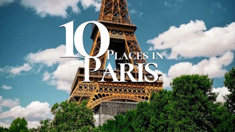 10 Most Beautiful Places to Visit in Paris France 🇫🇷 | Paris Travel Guide