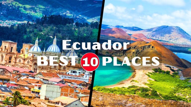 Top 10 Best Places To Visit In Ecuador | Travel Guide 4K