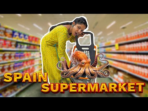 Octopus in Spain Supermarket😱😲 Cost of purchase is Revealed!