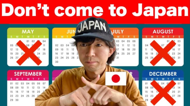 Don’t come to Japan during these months | Best time and Bad time to visit Japan | Travel Update 2024